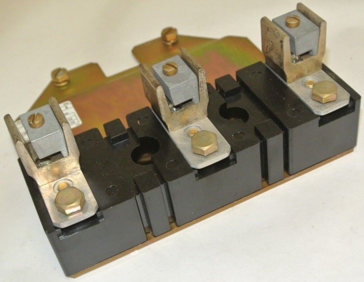 ALLEN-BRADLEY 1494F-C211 Ser. A FUSE BLOCK ADAPTER PLATE 250V, 100A w/ X-400656