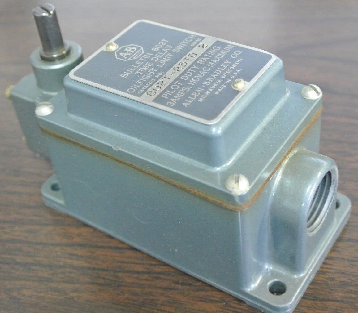ALLEN-BRADLEY 802T-R5TD Ser. 2 TIME DELAY OILTIGHT LIMIT SWITCH, - NEW SURPLUS