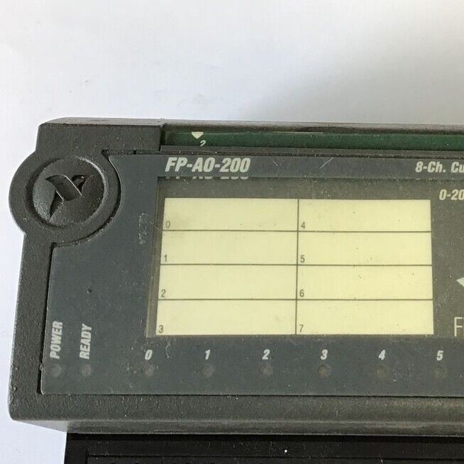 NATIONAL INSTRUMENTS PF-AO-200 OUTPUT MODULE 8 CH 4-20MA W/FP-TB-1 BASE