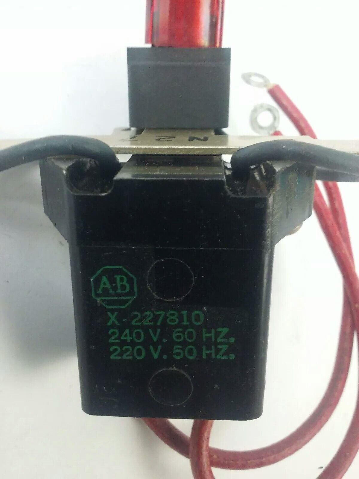 ALLEN BRADLEY 1481-N27 SER. K PILOT LIGHT KIT 240V-50/60HZ, #12 LAMP W/ X-227810