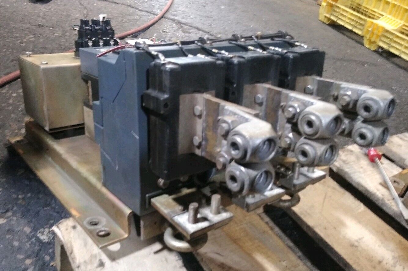 ALLEN BRADLEY 709-G0B103 SERIES K STARTER SIZE 6 3PH 3P 400HP 575V W18 HEATERS