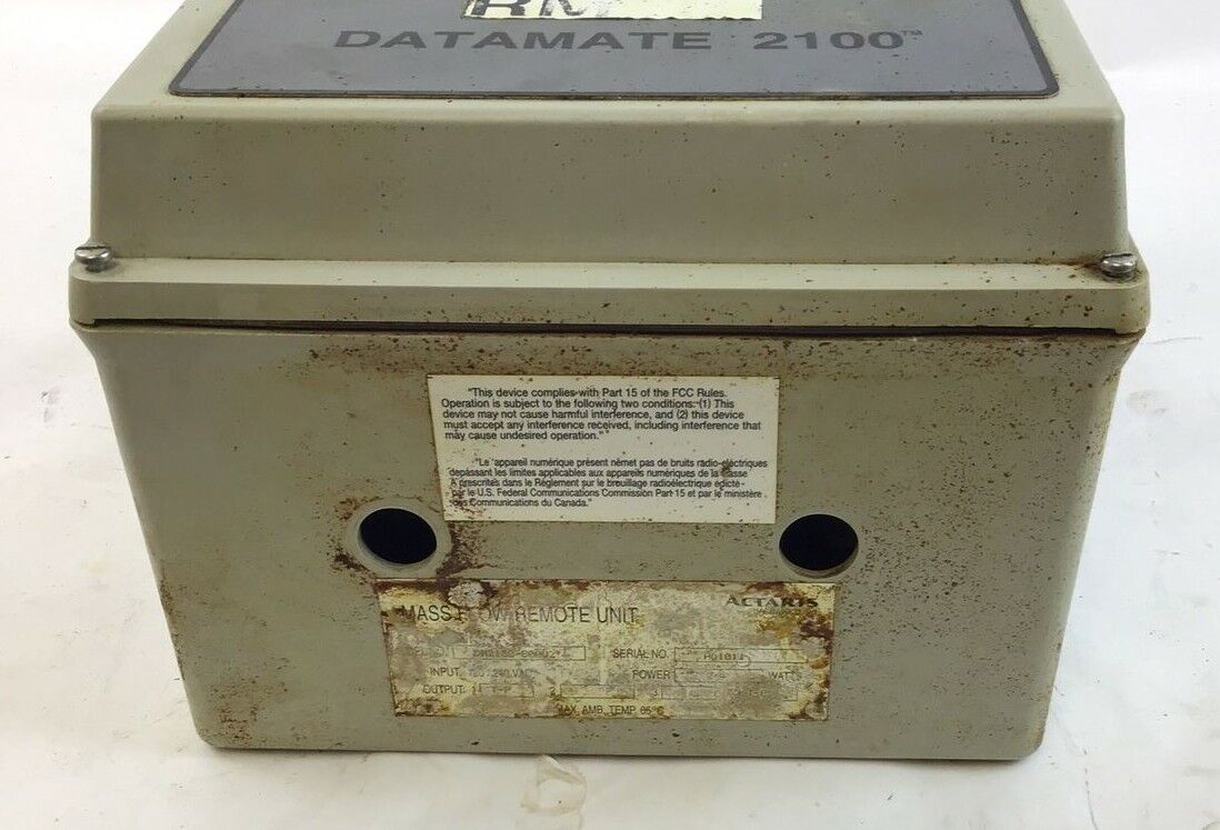 ACTARIS/ SCHLUMBERGER DM2100-80002 MASS FLOW REMOTE UNIT -