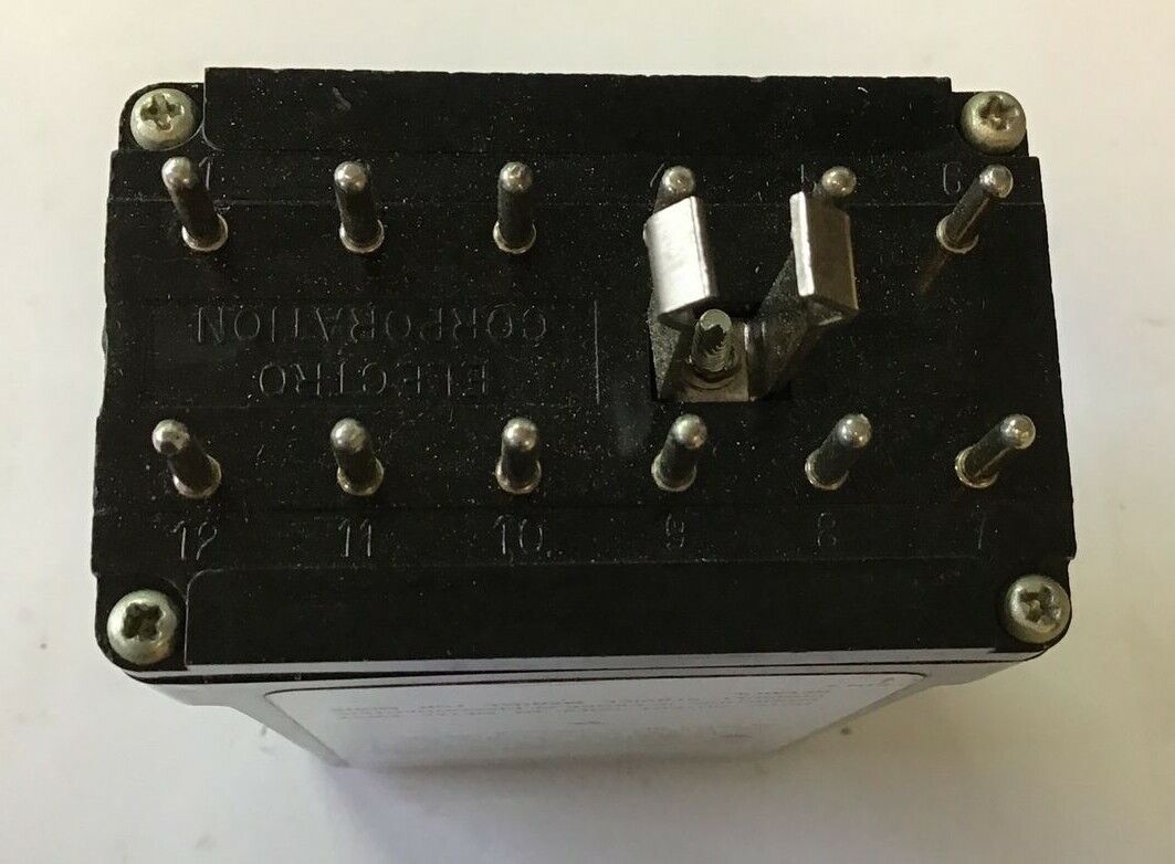 ELECTRO CORP. 55125A MINI PORX II RELAY OUTPUT 115VAC 50/60HZ 5W 24VDC