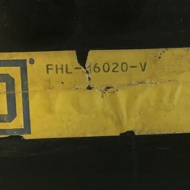 SQUARE D FHL 36020-V CIRCUIT BREAKER 600VAC 20AMP