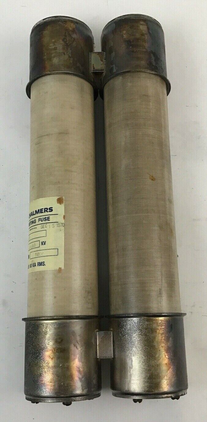 ALLIS CHALMERS 48FM18X5 CURRENT LIMITNG FUSE 2.4/4.8KV