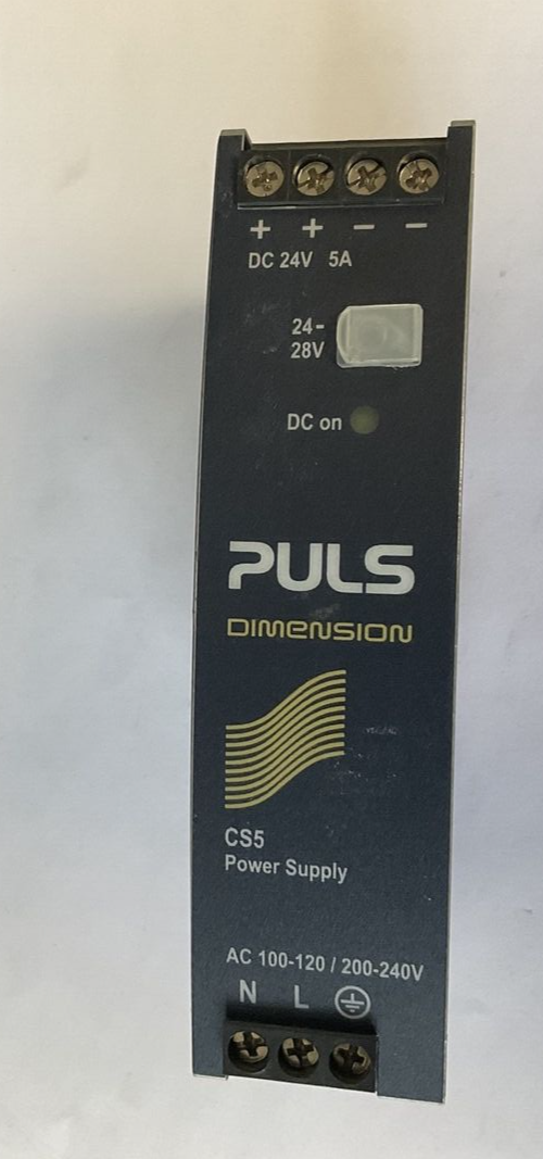 PULS CS5.241 POWER SUPPLY 24VDC 5A 240VAC 50/60HZ