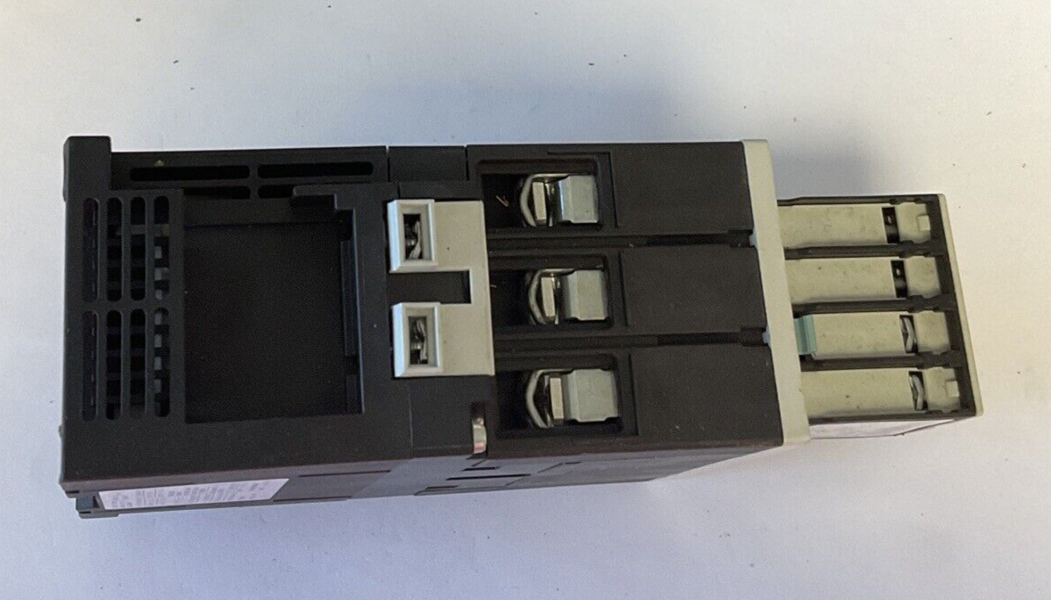 SIEMENS 3RT1036-1BB40 CONTACTOR 24VDC W/3RH1921-1HA22 CONTACT BLOCK