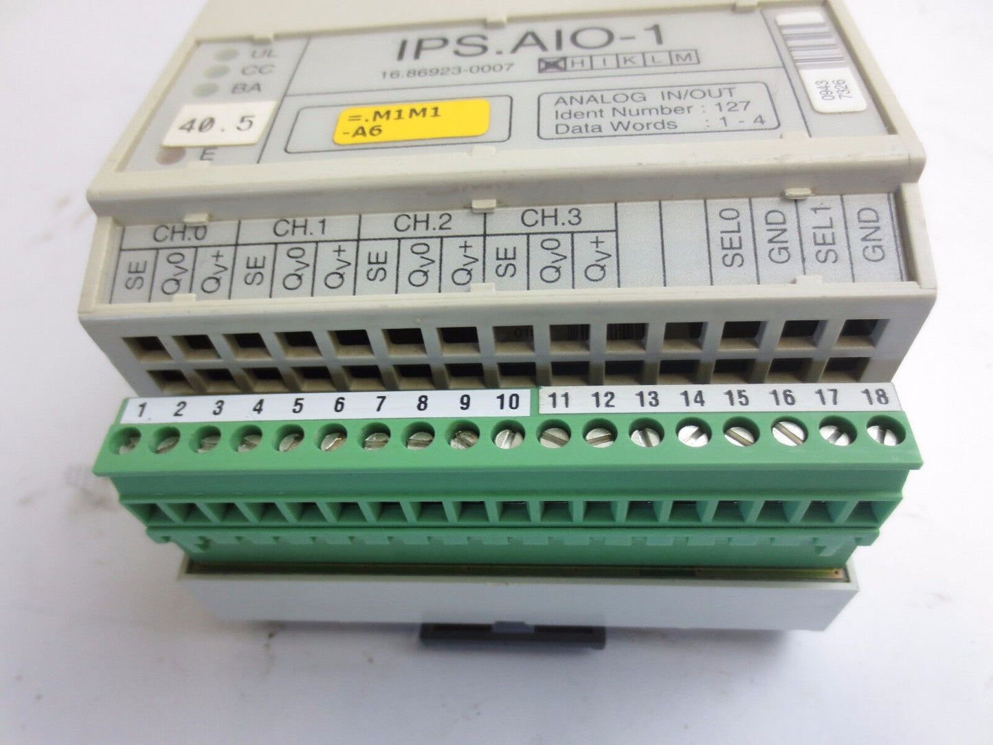 MAN ROLAND IPS.AIO-1 ANALOG IN/OUT MODULE - 16.86923-0007 for MAN Cromoman PRESS