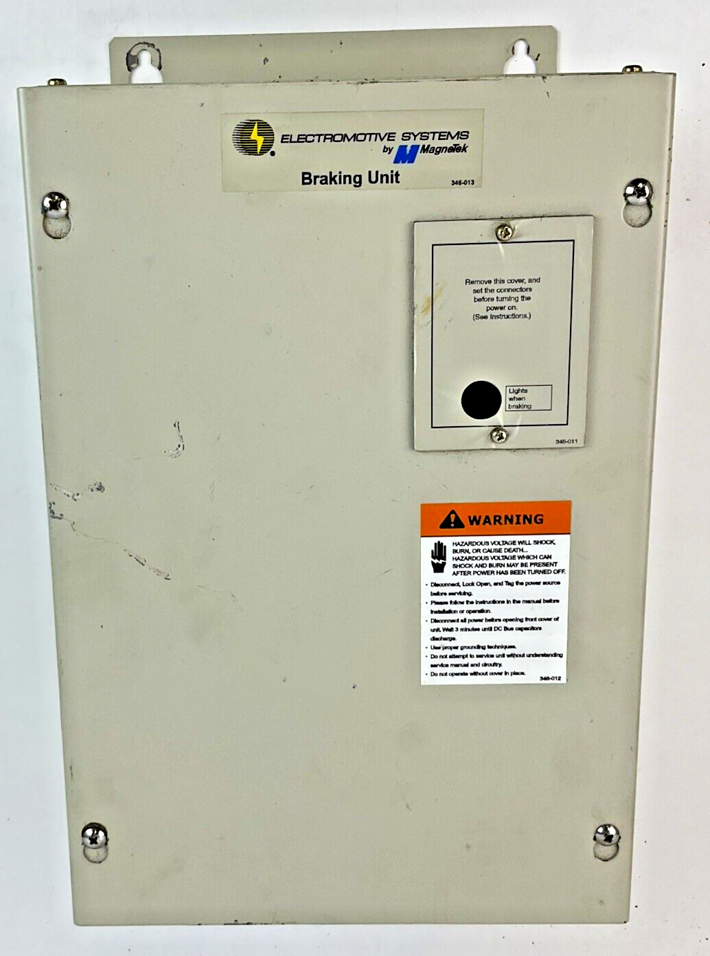 YASKAWA CDBR-4090B BRAKING UNIT 30A 510-660VDC