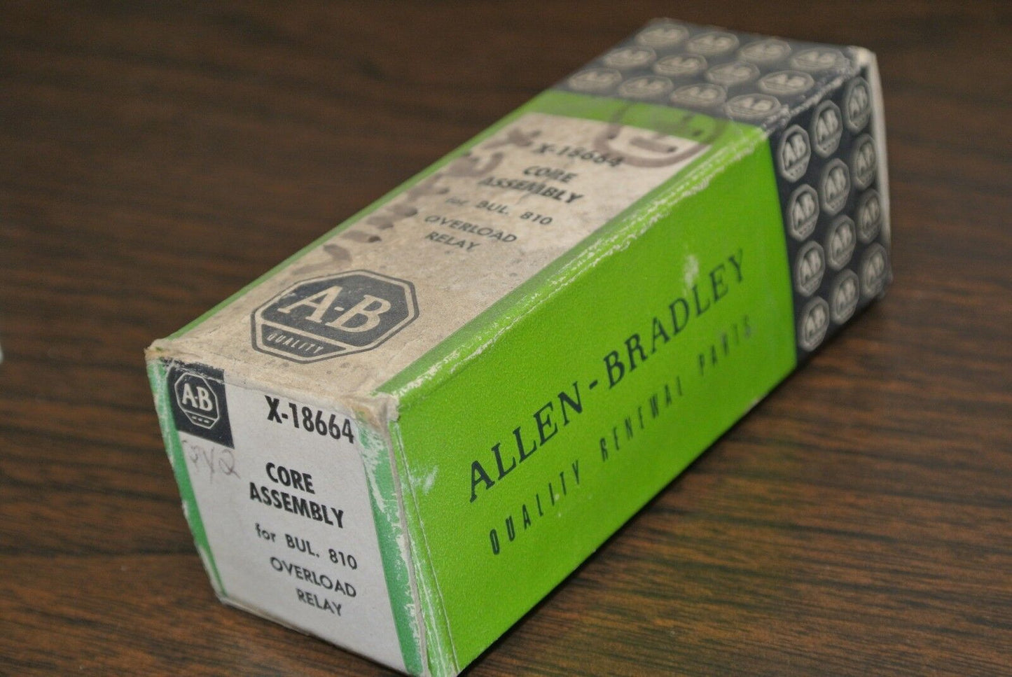 LOT of 2 / ALLEN-BRADLEY X-18664 CORE ASSEMBLY for BUL. 810 OVERLOAD RELAY / NEW