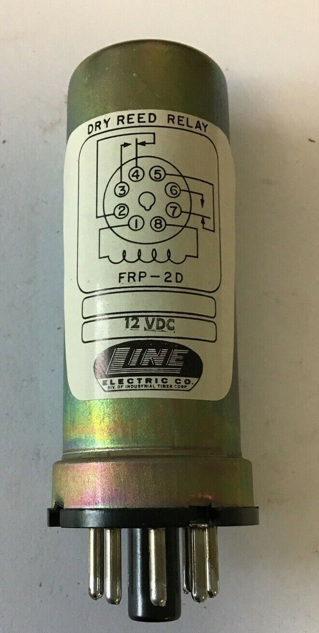 LINE ELECTRIC FRP-2D DRY REEN RELAY 12VDC