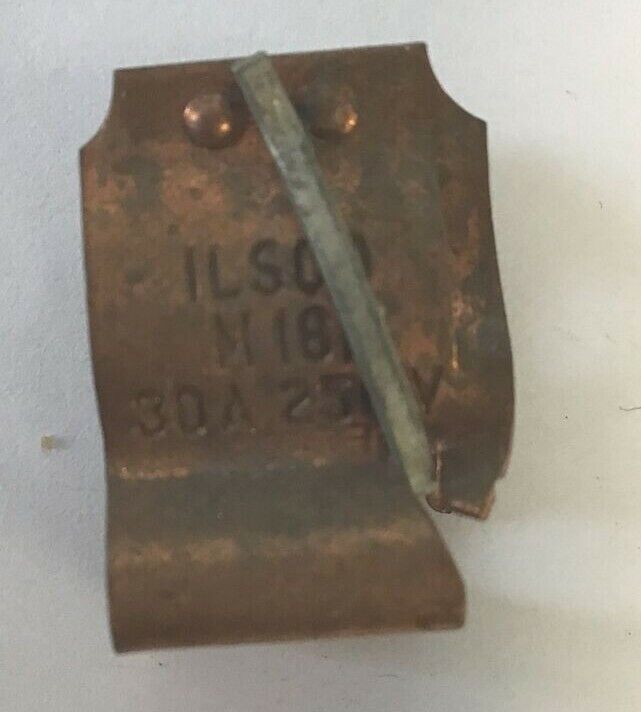 ILSCO M161 FUSE CLIP/HOLDER 250V 30A ****LOTOF20***