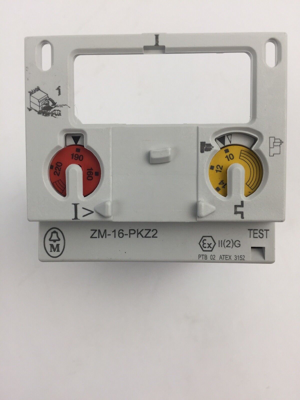 EATON MOELLER ZM-16-PKZ2 MOTOR PROTECTION TRIP BLOCK 10-16A 130-220A