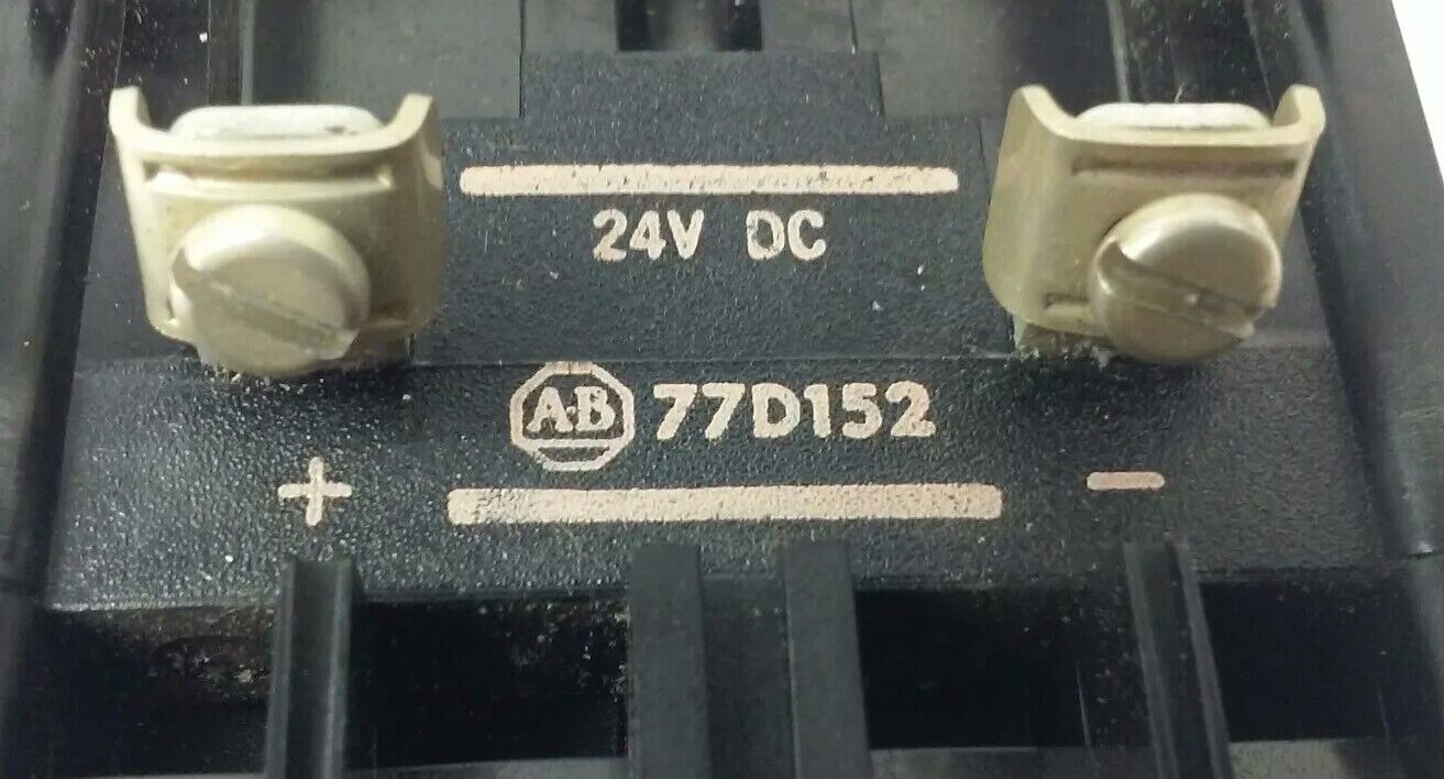 ALLEN BRADLEY, 700DC-R110Z24 SER.B, 600V, 30A, 24V DC COIL, MISSING PARTS