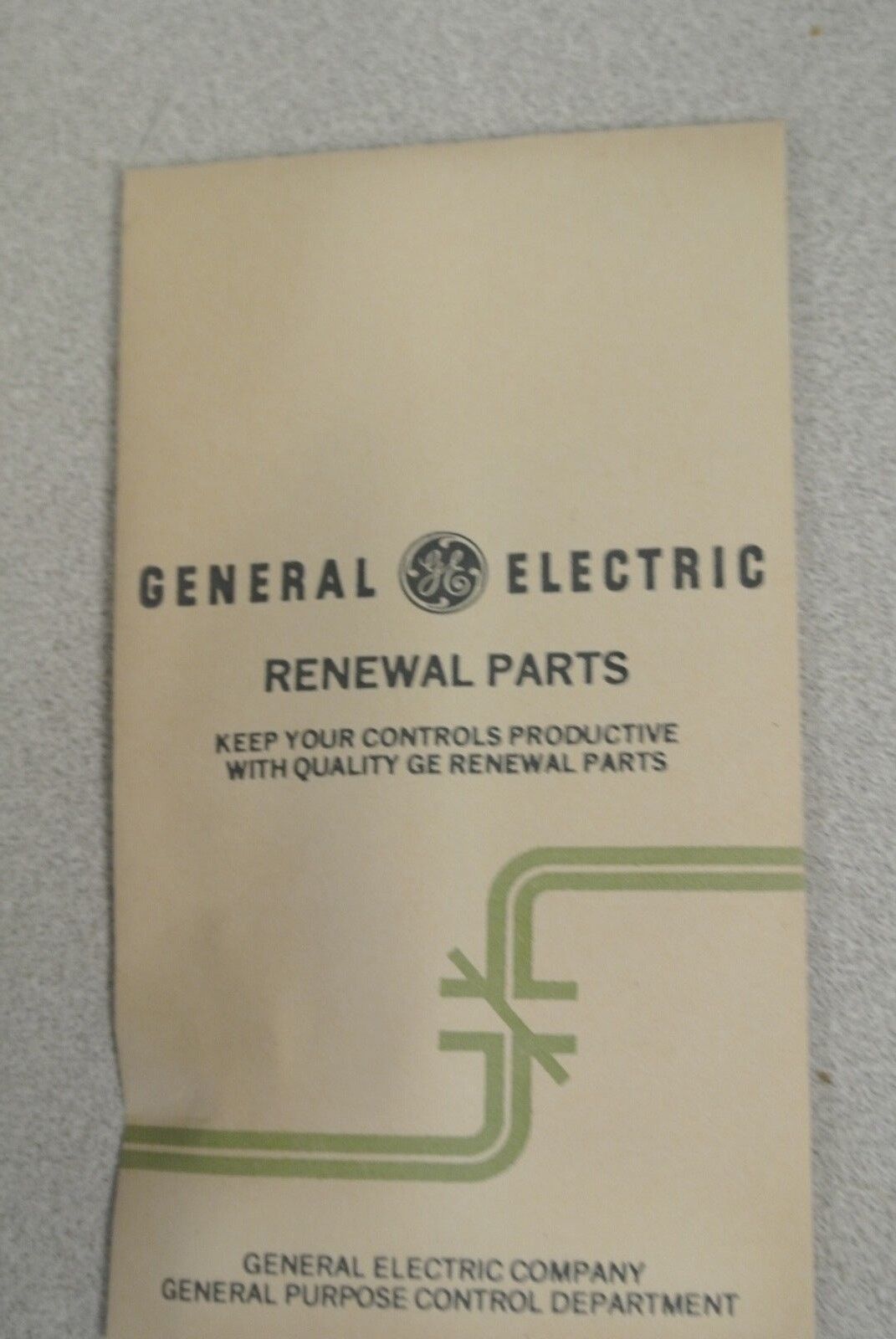 GENERAL ELECTRIC CR124Y0A2830A MAGNETIC OVERLOAD RELAY / 420A / NEW SURPLUS