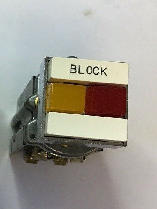 CUTLER-HAMMER E30JX6 PUSHBUTTON OPERATOR W/INDICATING LIGHT 48VAC/DC