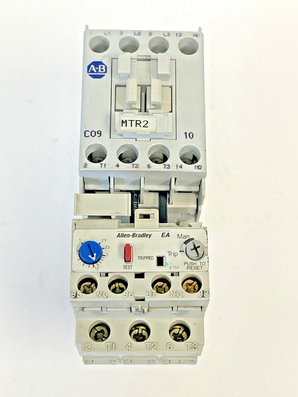 ALLEN BRADLEY - 100-C09*10 SER A W/ 110V 50Hz 120V 60Hz COIL, 193-EA1DB SER B