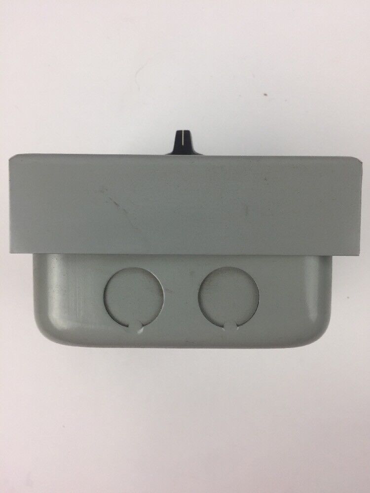 GE CR101Y610B MANUAL STARTER TWO-SPEED 1 HP 1 POLE 115/230 V 60/25 HZ ENCLOSURE