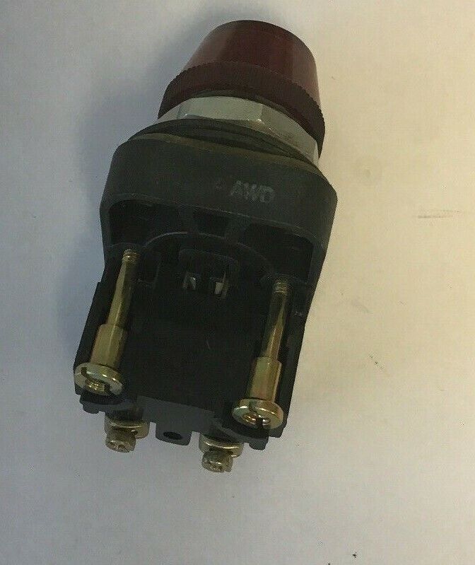 ALLEN BRADLEY 800T-P16 SER.T RED PILOT LIGHT 120V 50/60HZ, 755/1866 LAMP