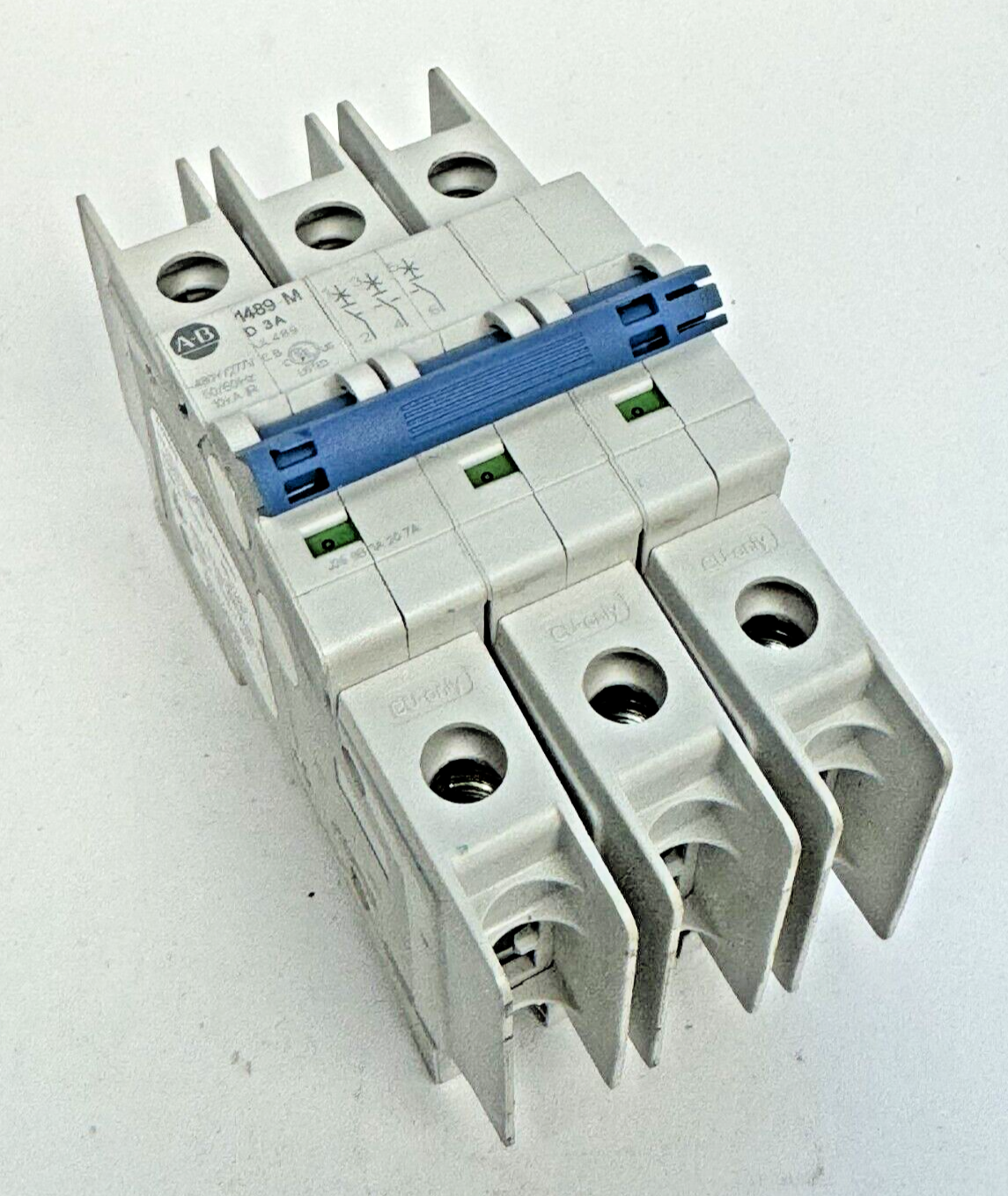 ALLEN-BRADLEY - 1489-M3D030 SER. D - CIRCUIT BREAKER - 3 P, 3 A, 277 V