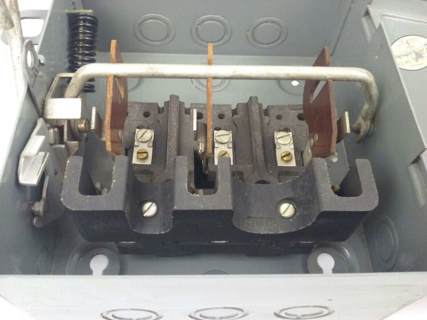 WESTINGHOUSE CAU-321 SAFETY SWITCH, 30A, 240V, STD HP 7.5 AC, 3P, TYPE ND, NEW