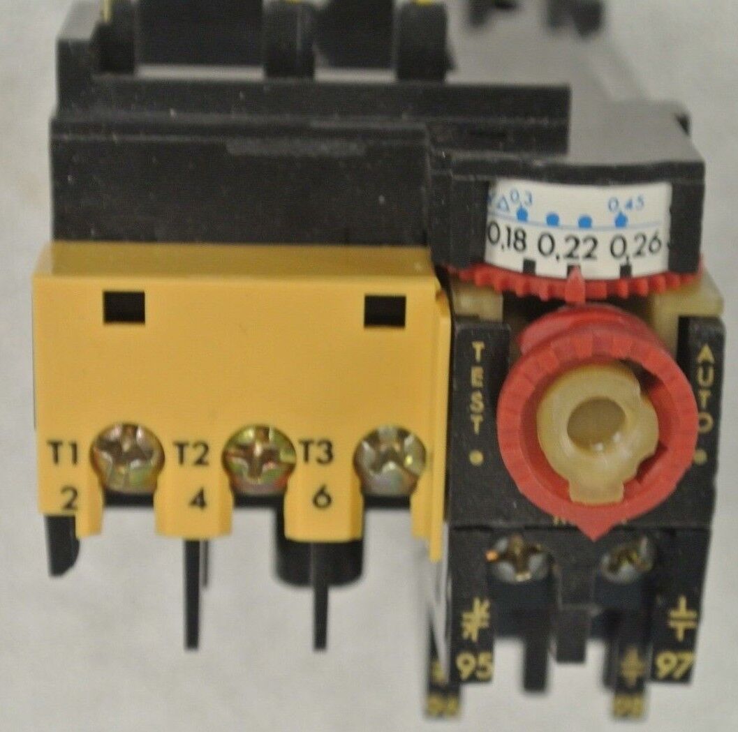 ALLEN-BRADLEY 193-BSA26 BI-METALLIC OVERLOAD RELAY 0.18A-0.26A / NEW SURPLUS