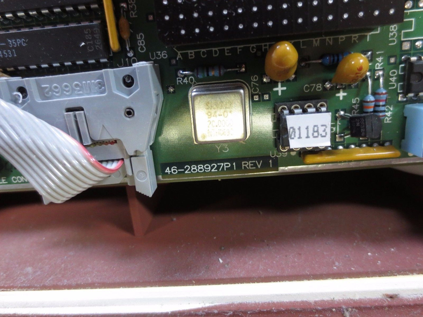 GE 46-276420G1 ADVANTX LFX CONSOLE - 120V, 60Hz, 3A - for PARTS or REPAIR