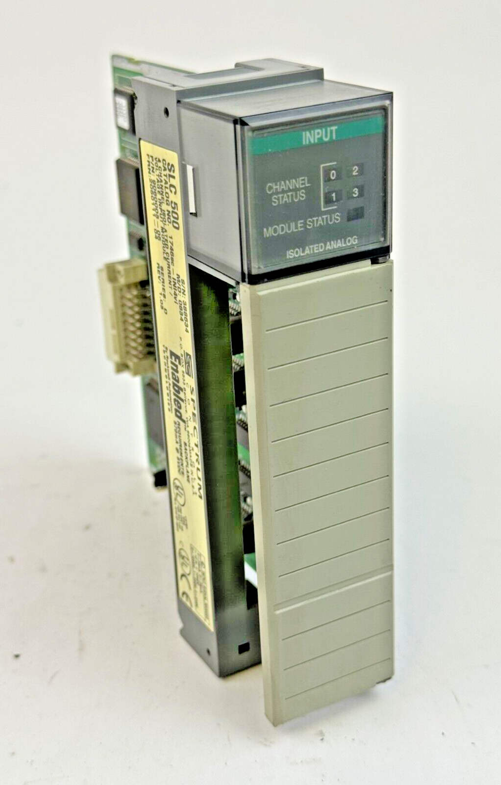 ALLEN-BRADLEY - 1746sc-INI4vi SER. D F/R: 1.03 - SLC 500 4 CHANNEL INPUT MODULE