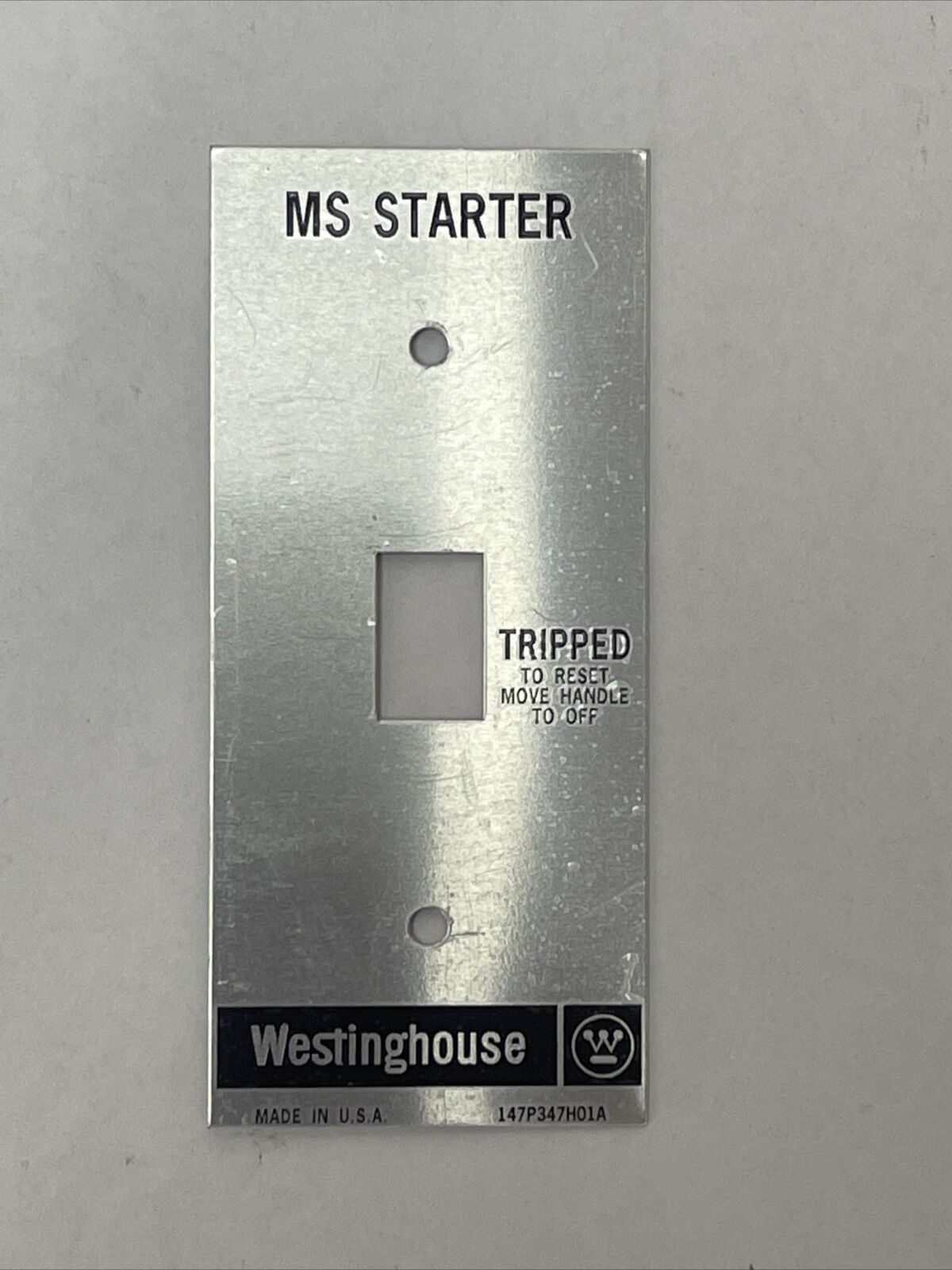 WESTINGHOUSE MST02SN MANUAL STARTER SWITCH 2 POLE NEMA 1 ENCLOSURE 1HP 115-230V