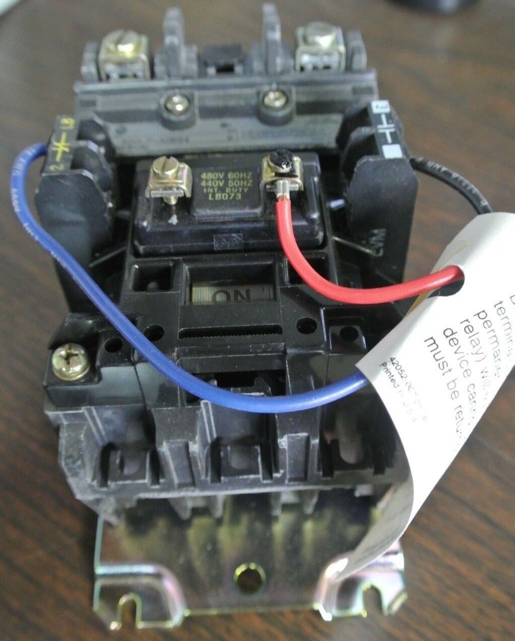 ALLEN-BRADLEY 500LP-AOB94 - AC LIGHTING CONTACTOR - 15/20A, 4-POLE - NEW SURPLUS