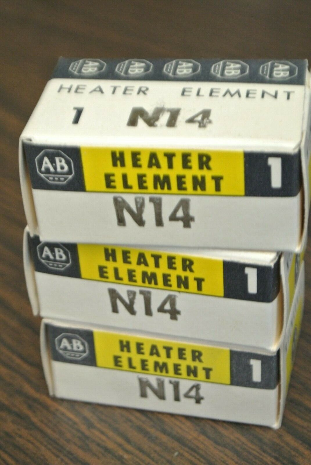 LOT of 3 / ALLEN-BRADLEY N14 THERMAL OVERLOAD HEATER ELEMENT / NEW SURPLUS