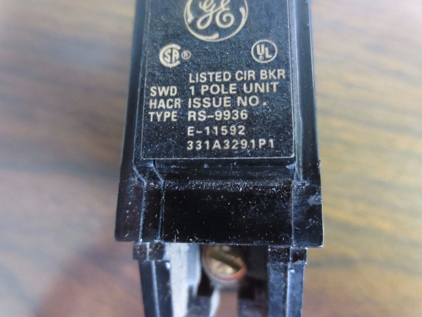 GE THQL1120 Q-LINE CIRCUIT BREAKER 20A, 120/240V, 1-POLE