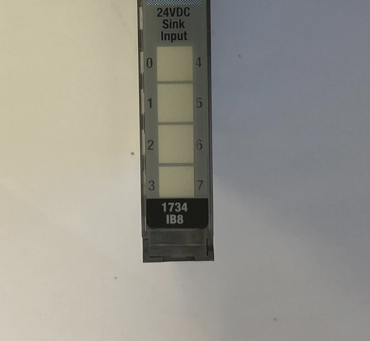 ALLEN BRADLEY 1734-IB8 INPUT MODULE 24VDC 5MA SER.D FW3.022