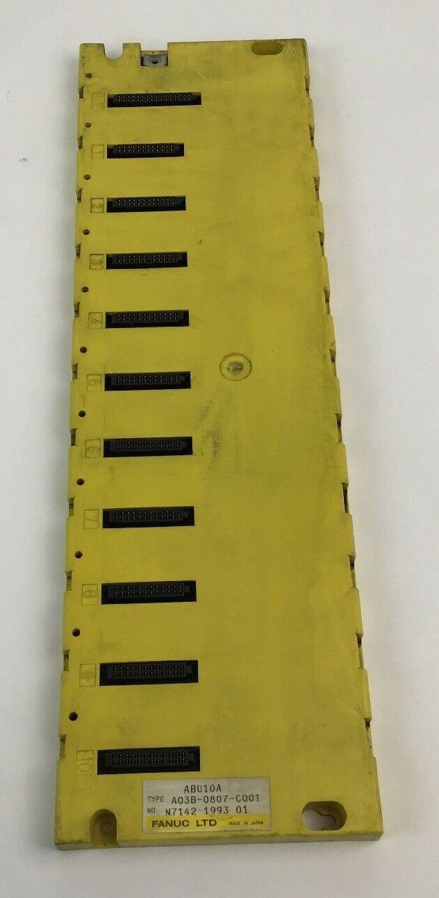 FANUC A03B-0807-C001 MODULE BASE UNIT BOARD 10 SLOT****LOTOF5***