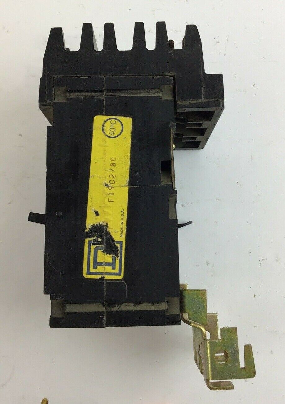 SQUARE D FA36060-S1025 CIRCUIT BREAKER 600VAC 250VDC 3POLE 60A W/SHUNT TRIP