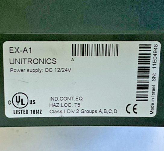 UNITRONICS EX-A1 EXPANSION ADAPTER 12/24VDC