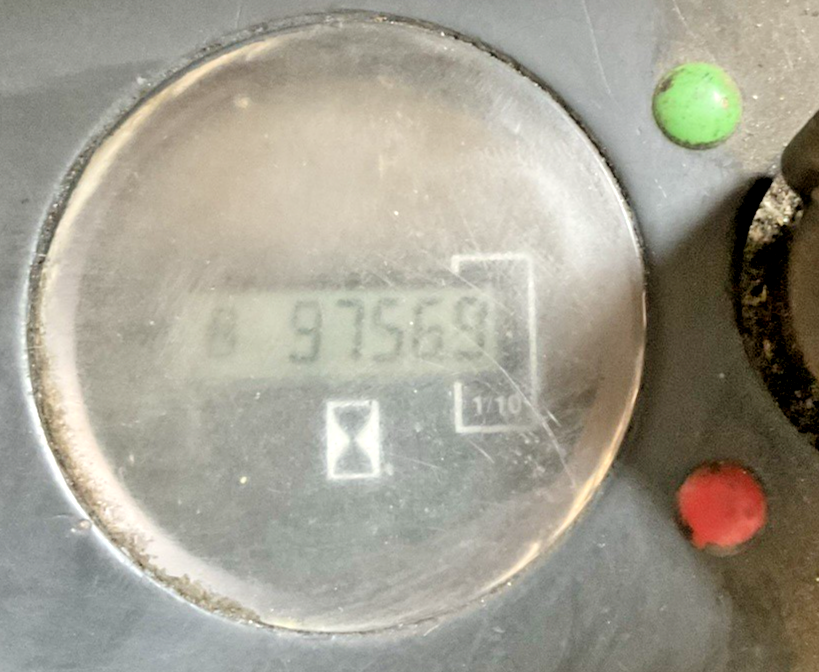 CROWN PE3540-60 PALLET JACK 6000LBS 24VDC BATT. TYPE E/ TRUCK TYPE E 9756.9HRS