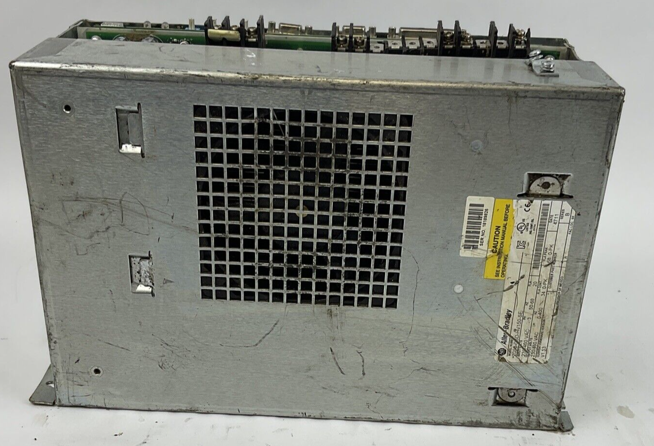 ALLEN BRADELY 2098-DSD-HV150-SE SERVO DRIVE SER.B 3PH FIRM. V1.53 ***PARTS***