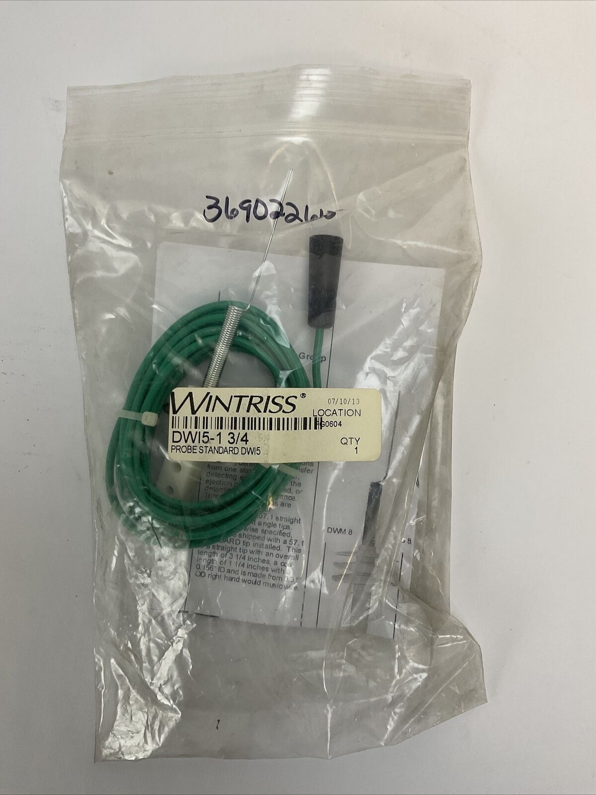 WINTRISS DWI5-1 3/4 PROBE STANDARD DWI5