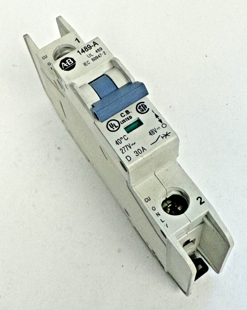 ALLEN-BRADLEY - 1489-A1D300 SER. A - CIRCUIT BREAKER - 1 P, 3 A, 277 V