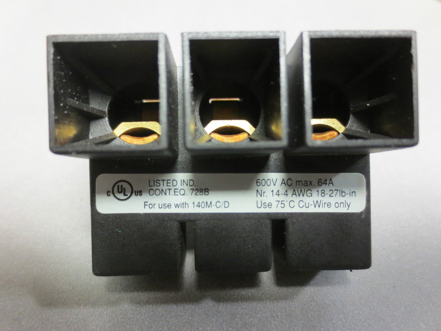 ALLEN-BRADLEY 140M-C-WTE Ser. A - CONTACT BLOCK