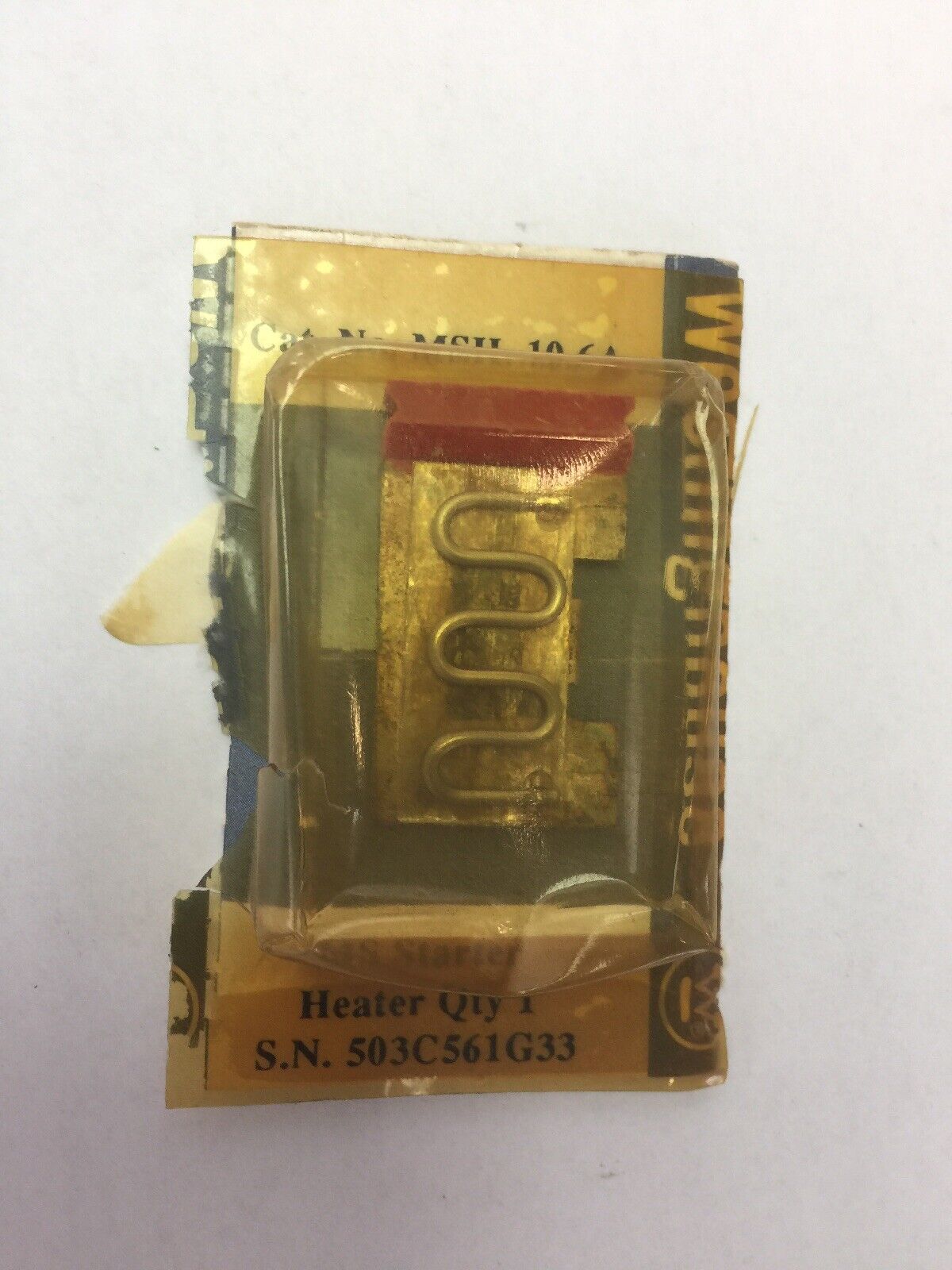 WESTINGHOUSE MSH 10.6A MS STARTER HEATER