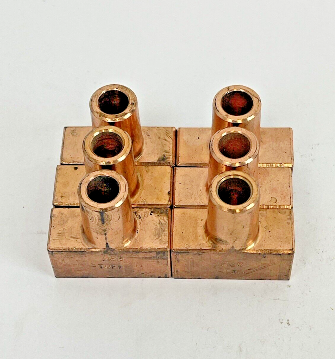TUFFALOY 228 *LOT OF 6* BACKUP TIP 5RW - STANDARD ELECTRODE - RESISTANCE WELDING