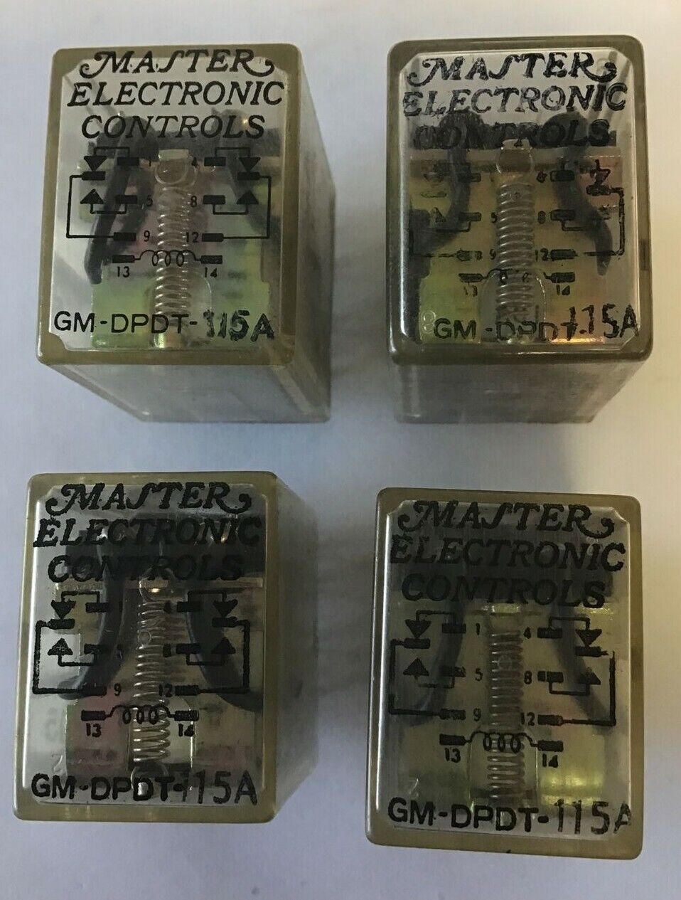 MASTER ELECTRONIC GM-DPDT-115A RELAY***LOTOF4***