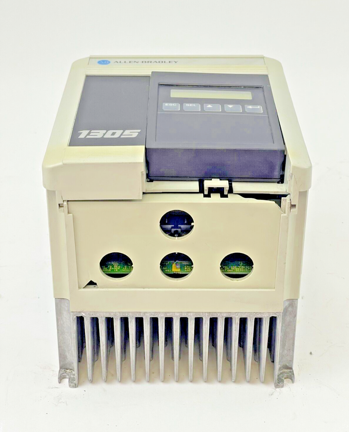 ALLEN BRADLEY - 1305-BA02A SER. A - AC VARIABLE SPEED DRIVE -380-460V,1.6A,.75HP