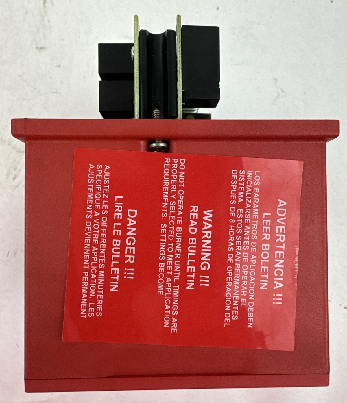 FIREYE BURNER LOGIX TYPE ZB110UV PRIMARY SAFETY CONTROL