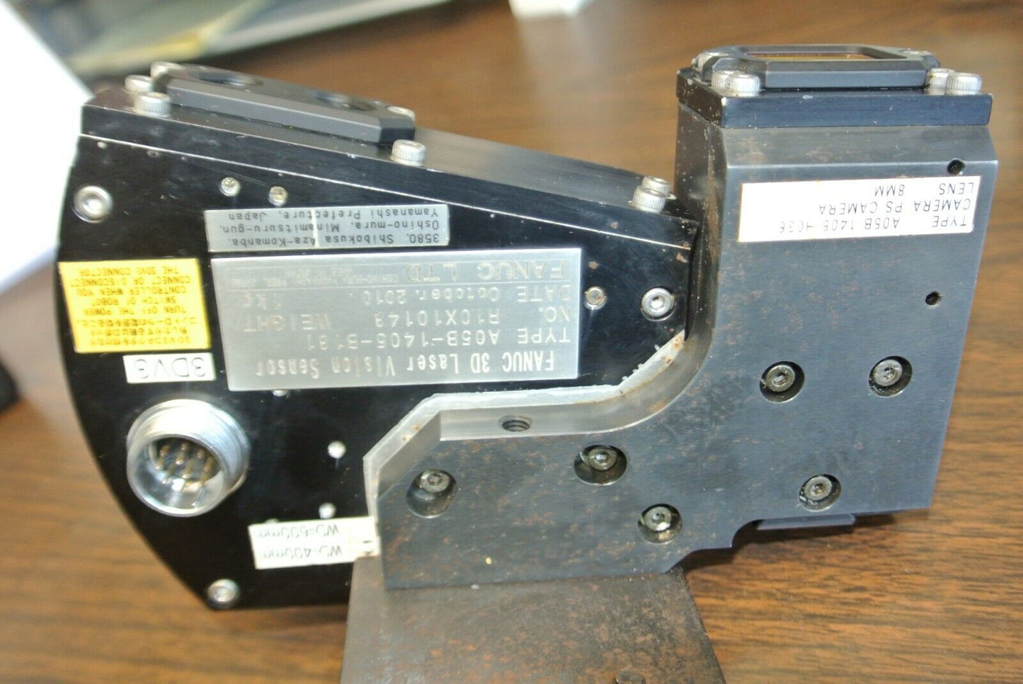 FANUC A05B-1405-B131 + A05B-1405-H036 3D LASER VISION SENSOR + PS CAMERA 8mm