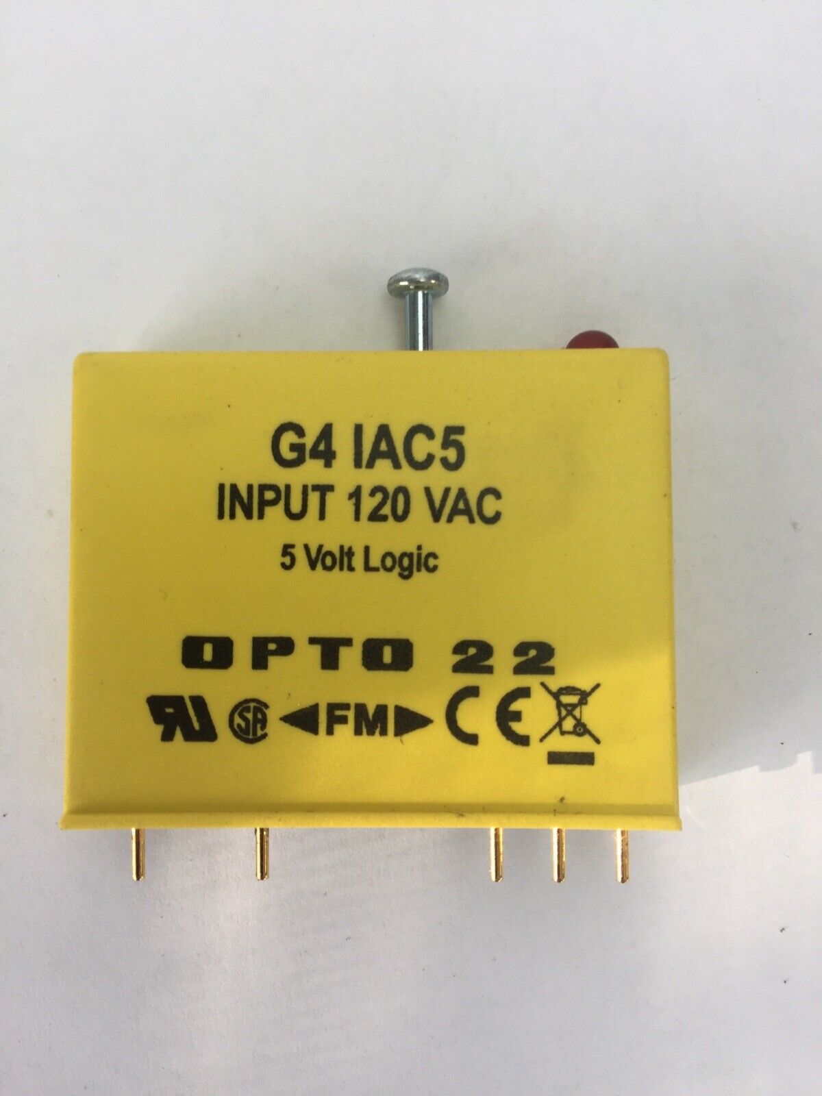 OPTO 22 G4IAC5 INPUT 120VAC 5 VOLT LOGIC (LOT OF 3)