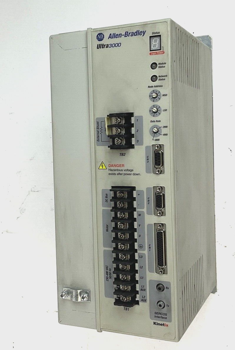 ALLEN BRADLEY 2098-DSD-HV050-SE SERVO DRIVE SER.B 460VAC 3PH 50/60HZ
