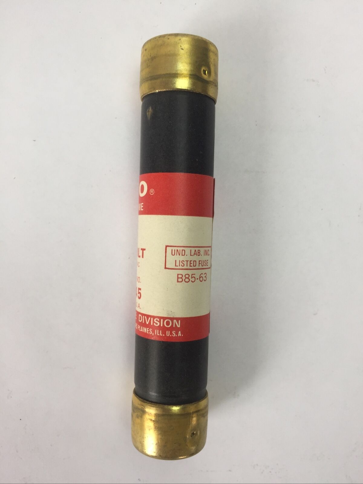 ECONOMY EOS45 ONE TIME FUSE 45AMP 600VAC (BOX OF 5)